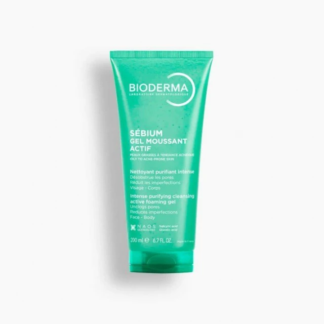 BIODERMA SEBIUM GEL MOUSSANT ACTIF 200ML